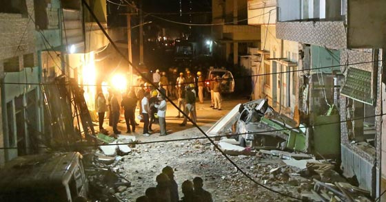الهند: انهيار فندق خلال حفل زفاف بسبب انفجار خزان غاز صورة رقم 2