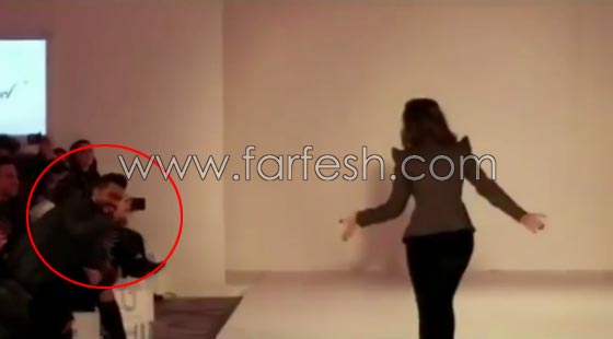 بالفيديو: بسمة بوسيل تعرض أزياءها في لندن، وهذا ما قاله لها تامر حسني صورة رقم 6