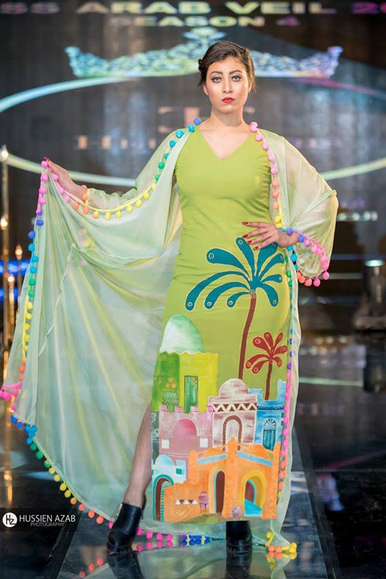 المهندسة المغربية نسرين الكتاني تفوز بلقب ملكة جمال العرب للمحجبات  صورة رقم 12