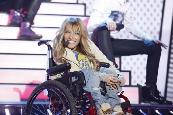 روسية من ذوي الاحتياجات الخاصة تطلق اغنيتها ليوروفيجن 2018 صورة رقم 2