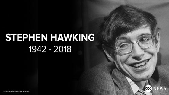 وفاة ستيفن هوكينج، أشهر عالم فيزياء بالعالم عن عمر 76 عاماً صورة رقم 1