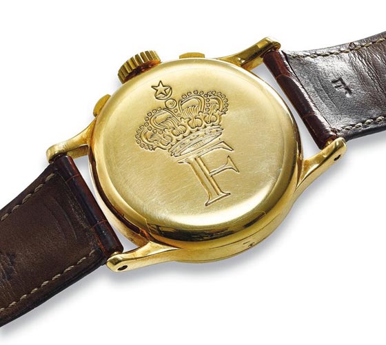 للبيع في دبي.. ساعة ذهبية نادرة للملك فاروق صورة رقم 5
