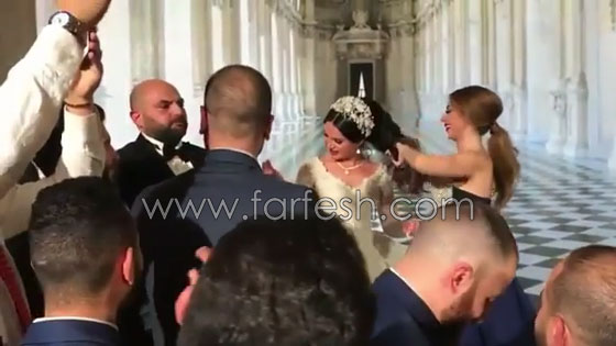 انتقاد ميريام فارس لبعثرتها شعر عروس، والعريس يلعب بالسكاكين! بالفيديو صورة رقم 2