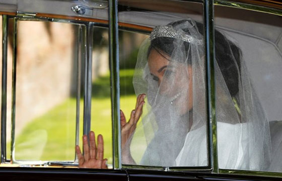 متجدد: الصور الاولى من زفاف الامير هاري والممثلة الامريكيو ميغان ماركل صورة رقم 9