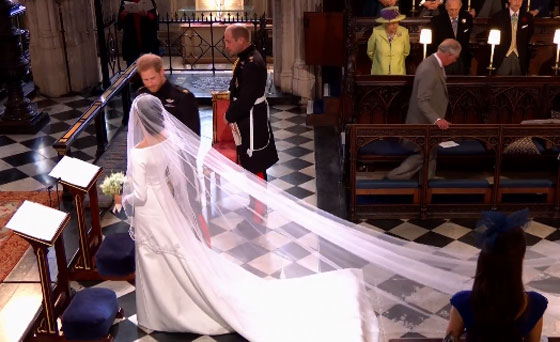 متجدد: الصور الاولى من زفاف الامير هاري والممثلة الامريكيو ميغان ماركل صورة رقم 4