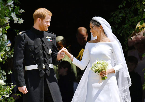  صور وفيديو: ماذا قال الأمير هاري لعروسه ومن اطلق الزغاريد بحفل الزفاف؟ صورة رقم 1
