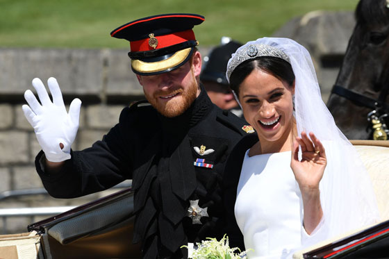 بالفيديو والصور.. مواقف ولحظات قد فاتتك في الزفاف الملكي  صورة رقم 6