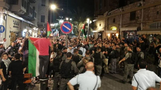 تعامل الشرطة الإسرائيلية مع العرب في مسيرة حيفا تثير جدلاً صورة رقم 3