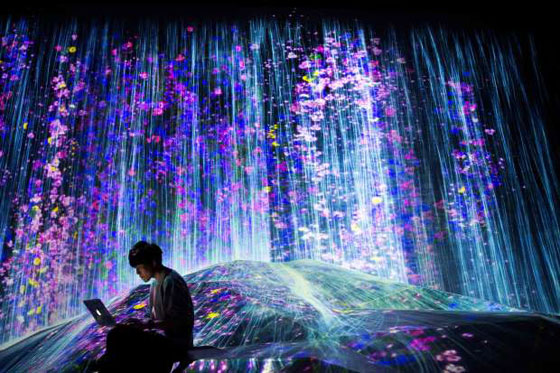 بالفيديو والصور..  متحف رقمي مدهش في اليابان يمزج الواقع بالخيال صورة رقم 4