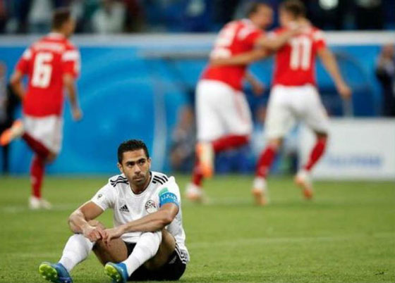 كيف تفاعل النجوم مع هزيمة مصر في كأس العالم - مونديال روسيا صورة رقم 10