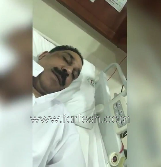 صور وفيديو عبد الله الرويشد من المستشفى يطمئن محبيه والتعب بادي عليه صورة رقم 1