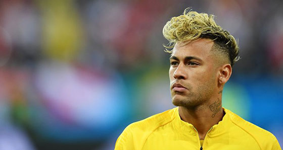 بالصور..  قصات شعر مختلفة للاعب البرازيلي نيمار خلال المونديال صورة رقم 2