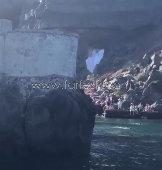 فيديو غادة عبد الرازق يحبس الانفاس: تقفز من صخرة مرتفعة الى البحر بين الصخور! صورة رقم 2