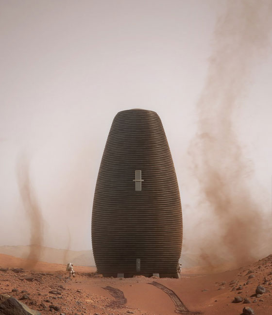 مارشا.. ناسا تصمم منازل على سطع المريخ بتقنية الطباعة ثلاثية الأبعاد صورة رقم 7