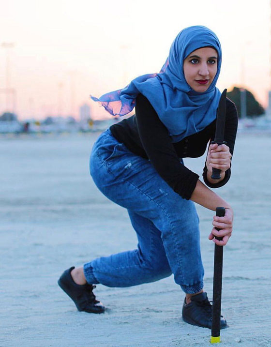 بالفيديو والصور.. فتاة سعودية احترفت (الدوجا) لحماية نفسها من مخاطر الاعتداءات  صورة رقم 3