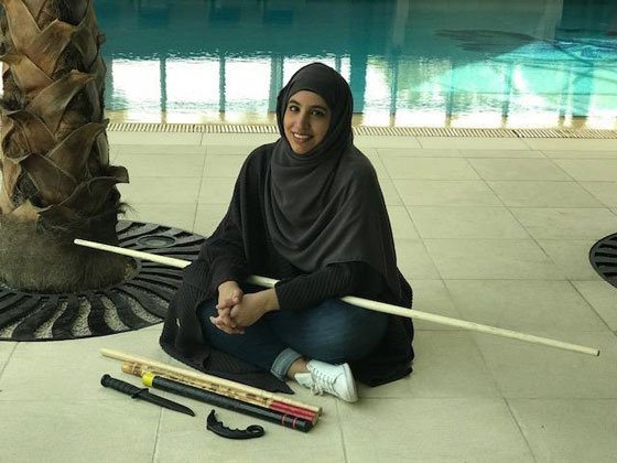 بالفيديو والصور.. فتاة سعودية احترفت (الدوجا) لحماية نفسها من مخاطر الاعتداءات  صورة رقم 4