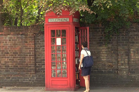 أكشاك الهواتف الحمراء في لندن تتحول لدكاكين ومكتبات وتبيع الفلافل! صورة رقم 9