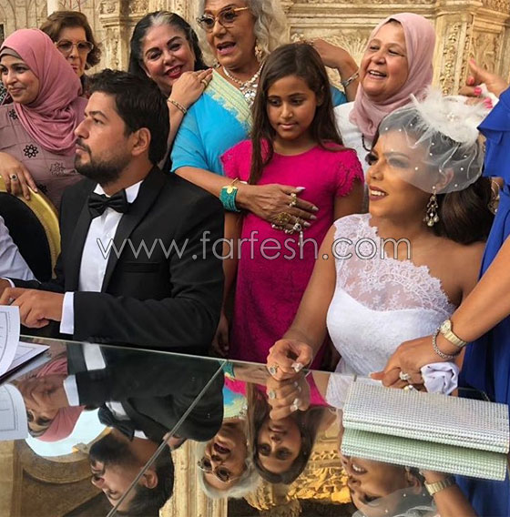  فيديو وصور أولى من حفل زفاف الفنانة ناهد السباعي حفيدة فريد شوقي صورة رقم 1