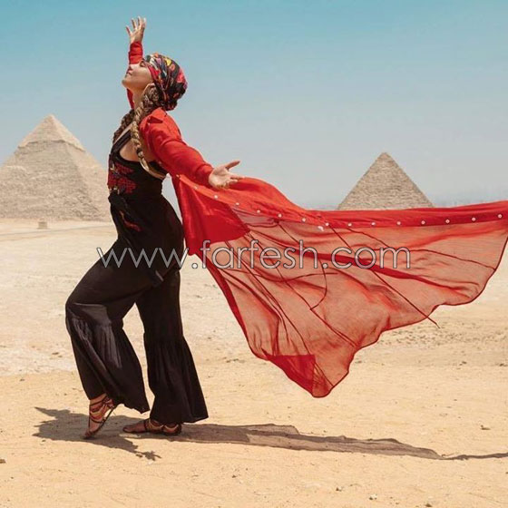 صور اليشيا كيز في مصر قبل مغادرتها: أشعر انني الملكة هنا! صورة رقم 1
