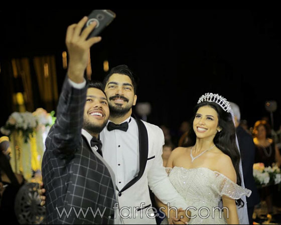 صور وفيديو زفاف مينا عطا نجم  ستار أكاديمي: العروس تخطف الأنظار  صورة رقم 3