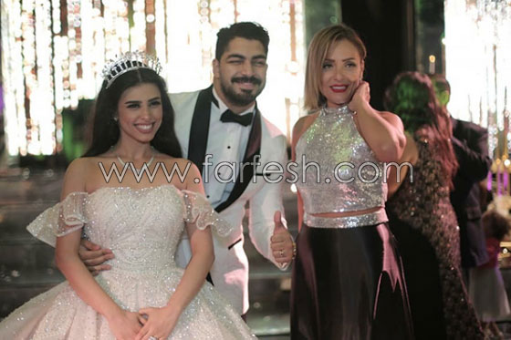 صور وفيديو زفاف مينا عطا نجم  ستار أكاديمي: العروس تخطف الأنظار  صورة رقم 4