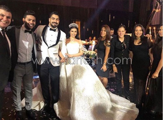 صور وفيديو زفاف مينا عطا نجم  ستار أكاديمي: العروس تخطف الأنظار  صورة رقم 9