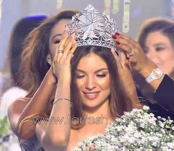 صور وفيديو تتويج ملكة جمال لبنان (مايا رعيدي) شبيهة جورجينا رزق صورة رقم 6