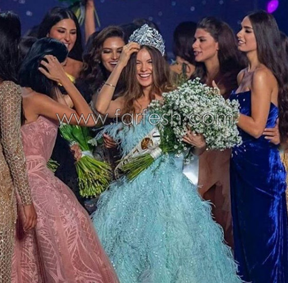 صور وفيديو تتويج ملكة جمال لبنان (مايا رعيدي) شبيهة جورجينا رزق صورة رقم 19