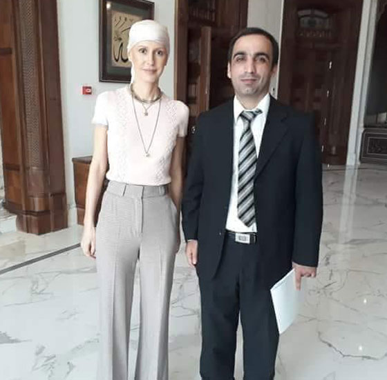  صورة جديدة صادمة لزوجة الرئيس السوري أسماء الأسد وقد تساقط شعرها بسبب السرطان صورة رقم 1