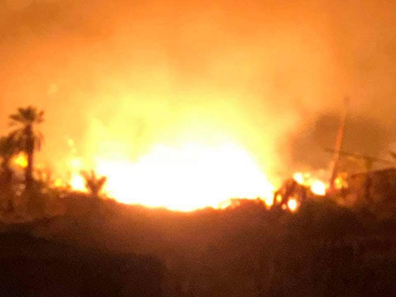 فيديو مروّع: حريق يلتهم قرية الراشدة المصرية والمواطنون يستغيثون: الحقونا! صورة رقم 7