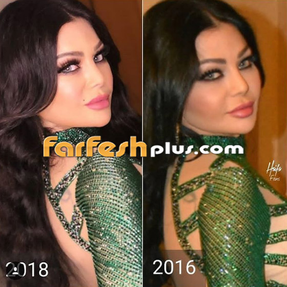 صور هيفاء وهبي بنفس الفستان عام 2016 والآن.. أيهما أكثر جمالا؟ صورة رقم 1