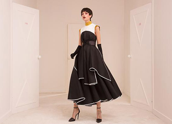 رسالة مؤثرة رائعة حملتها مجموعة أزياء جديدة من تصميم حسين بظاظا صورة رقم 7