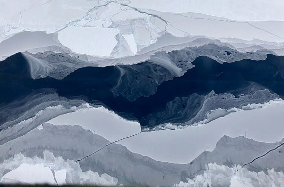 جرف جليدي عملاق على شكل تابوت يبحر في المحيط منذ 18 عاما يتنبأ بنهاية العالم! صورة رقم 7