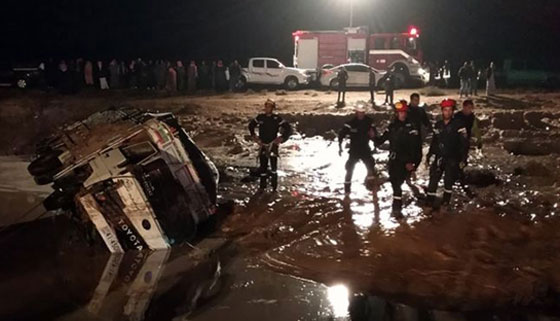 الكارثة تتجدد: ارتفاع عدد الضحايا وإجلاء الآلاف جراء السيول والأمطار في الأردن صورة رقم 12