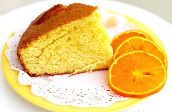 طريقة تحضير كعكة البرتقال الشهية والخفيفة بدون بيض صورة رقم 9
