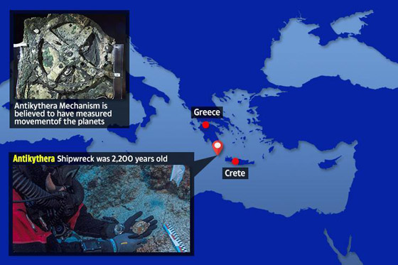 العثور على قطعة حاسوب عمرها اكثر من ألفي عام في قاع البحر المتوسط صورة رقم 3