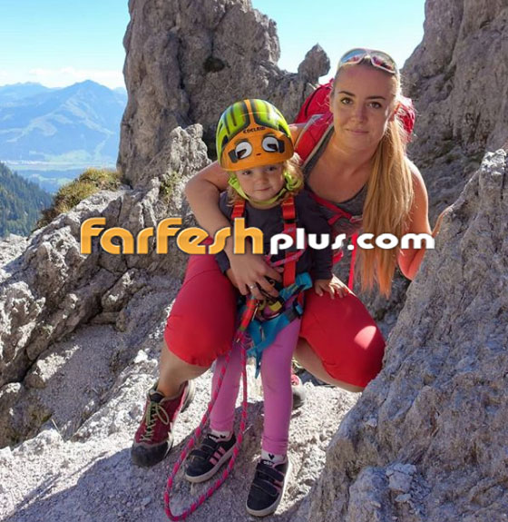  فيديو وصور متسلقة جبال تعلم أطفالها رياضة خطرة: تسلق الجبال! صورة رقم 20