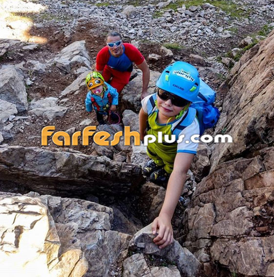  فيديو وصور متسلقة جبال تعلم أطفالها رياضة خطرة: تسلق الجبال! صورة رقم 24