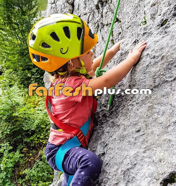  فيديو وصور متسلقة جبال تعلم أطفالها رياضة خطرة: تسلق الجبال! صورة رقم 30