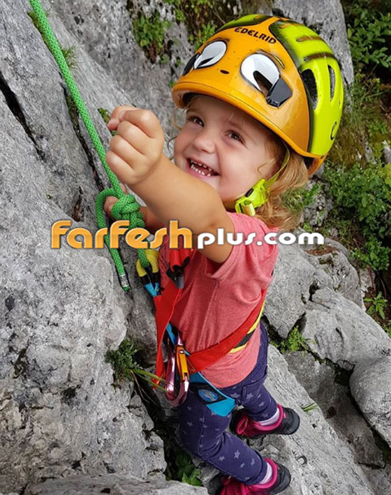  فيديو وصور متسلقة جبال تعلم أطفالها رياضة خطرة: تسلق الجبال! صورة رقم 31