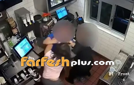 بالفيديو: أمريكية تعتدي على موظفة ماكدونالدز بسبب الكاتشب! صورة رقم 1