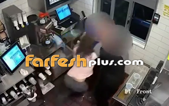 بالفيديو: أمريكية تعتدي على موظفة ماكدونالدز بسبب الكاتشب! صورة رقم 2