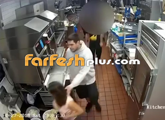 بالفيديو: أمريكية تعتدي على موظفة ماكدونالدز بسبب الكاتشب! صورة رقم 8