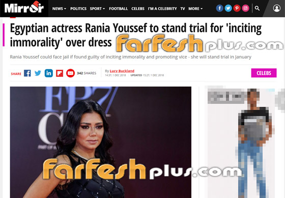 فيديو وصور فستان رانيا يوسف الفاضح يثير ضجة عربية وعالمية والقضاء سيحاكمها! صورة رقم 3