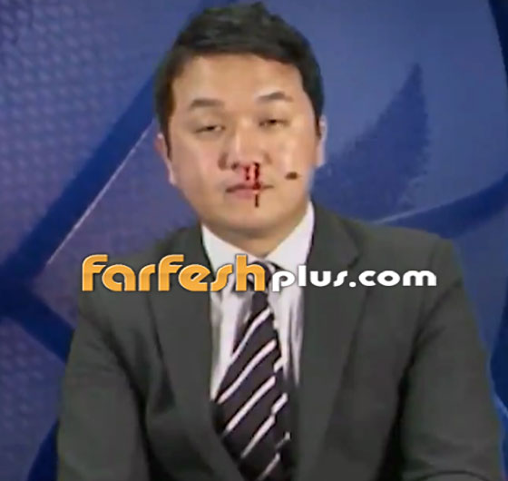بالفيديو.. مذيع كوري يواصل تقديم النشرة رغم نزيف أنفه  صورة رقم 6