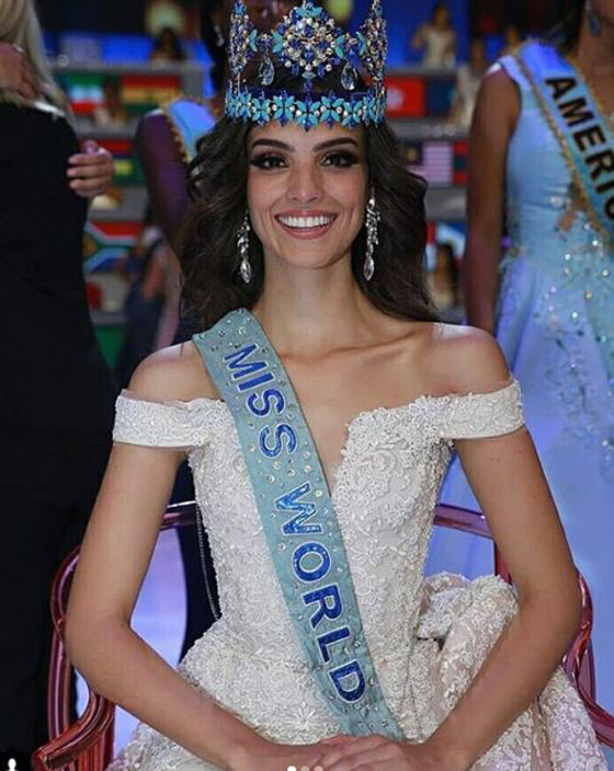 المكسيكية فانيسا بونز تتوج بلقب ملكة جمال العالم 2018 .. فيديو وصور صورة رقم 3
