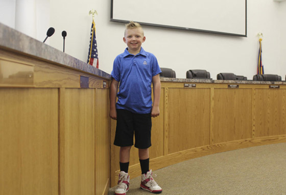 طفل أمريكي (9 سنوات) يلغي قانونا عمره 100 عام في بلده! صورة رقم 5