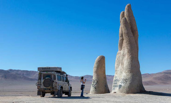 ما قصة (يد الصحراء) العملاقة التي تخرج من رمال صحراء أتاكاما؟ صورة رقم 5