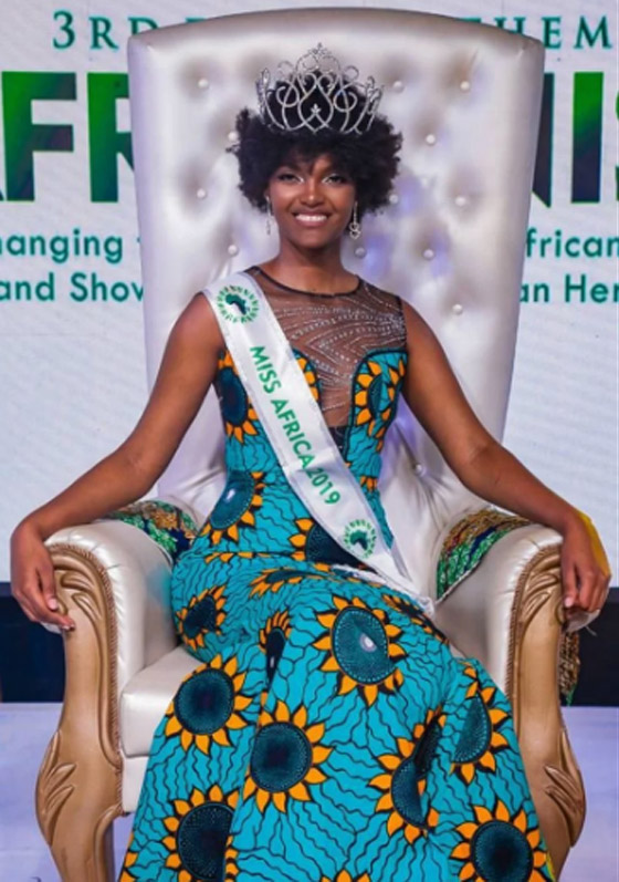 احتراق ملكة جمال أفريقيا أثناء تتويجها: شاهد الفيديو! صورة رقم 5