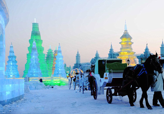 بالفيديو.. شاهدوا انطلاق مهرجان الثلج الساحر في مدينة هاربين الصينية صورة رقم 8
